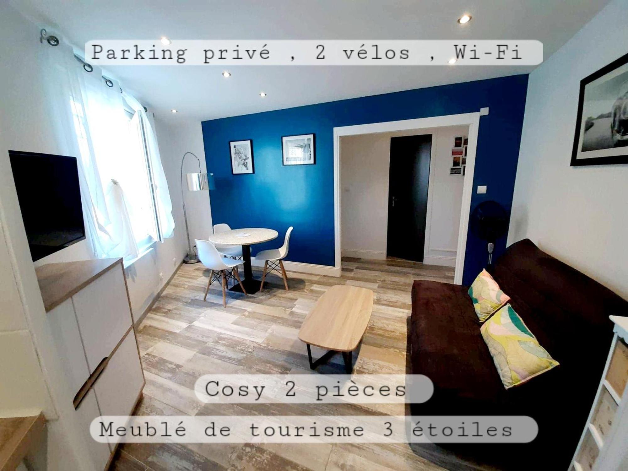 Cosy T2, Parking fermé, 2 Vélos, Wi-Fi Narbonne Kültér fotó